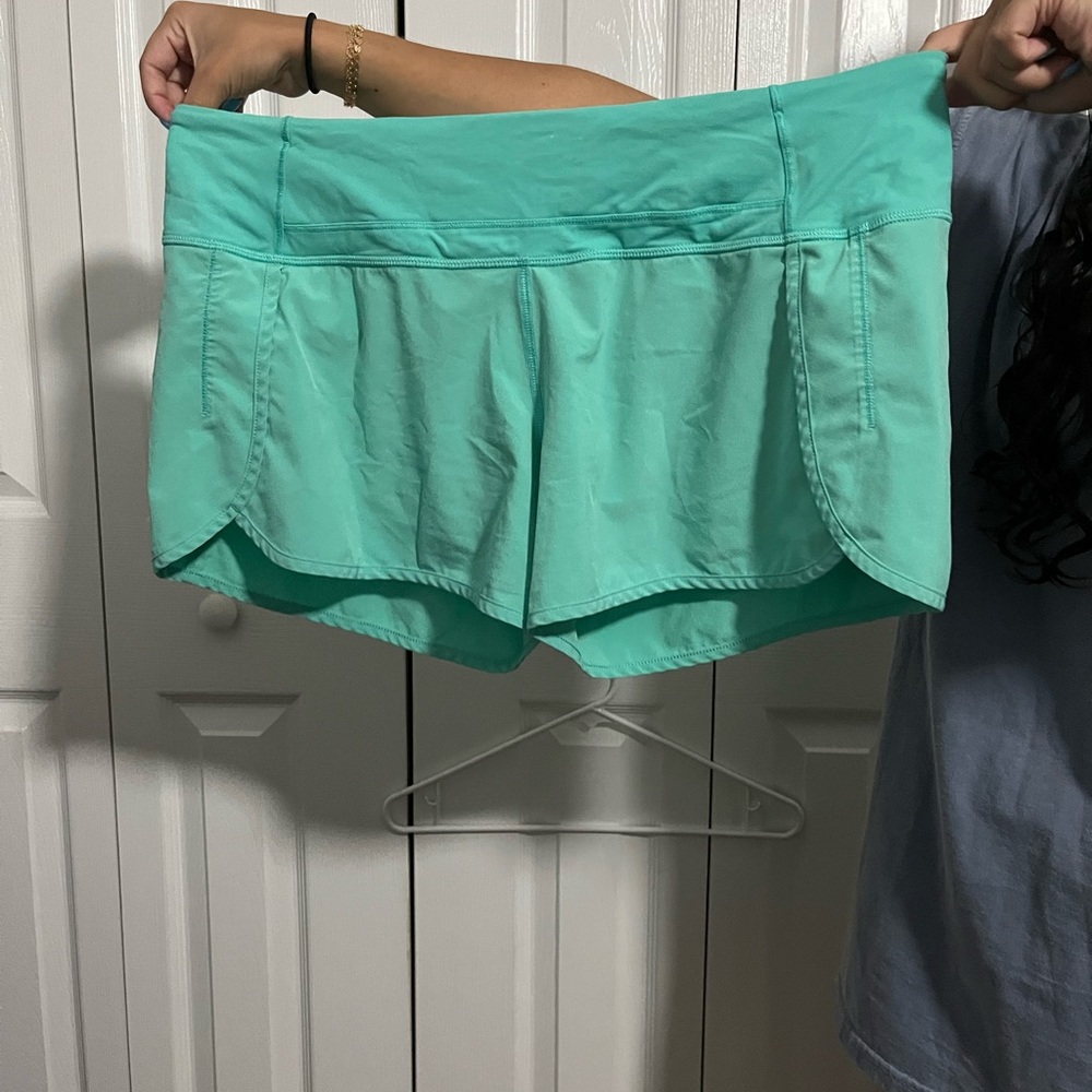 Size 12 cyan lululemon speed ups
